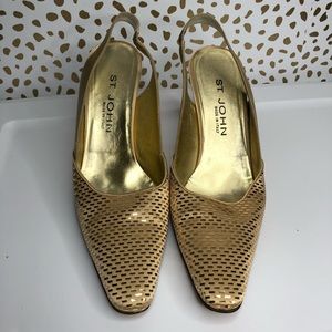 St. John slingback heels